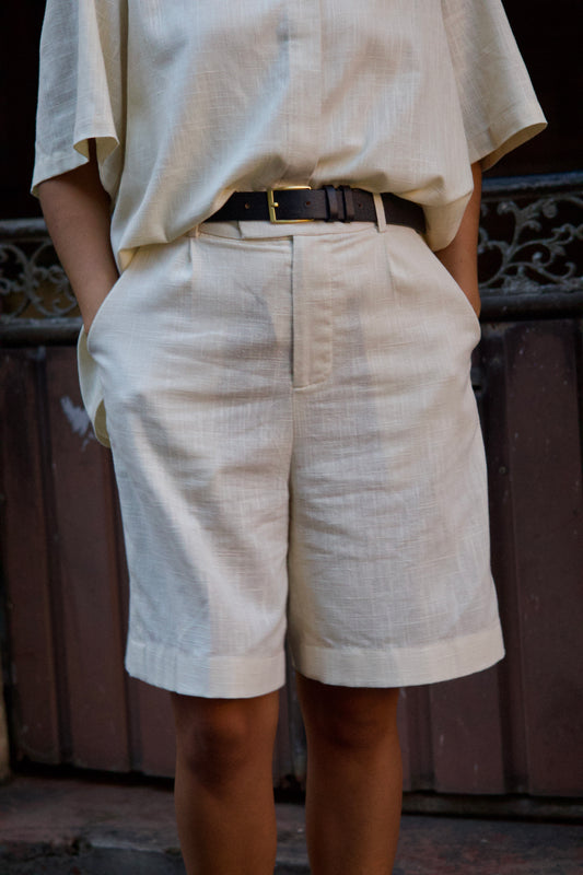BERMUDA 'LINO' BEIGE