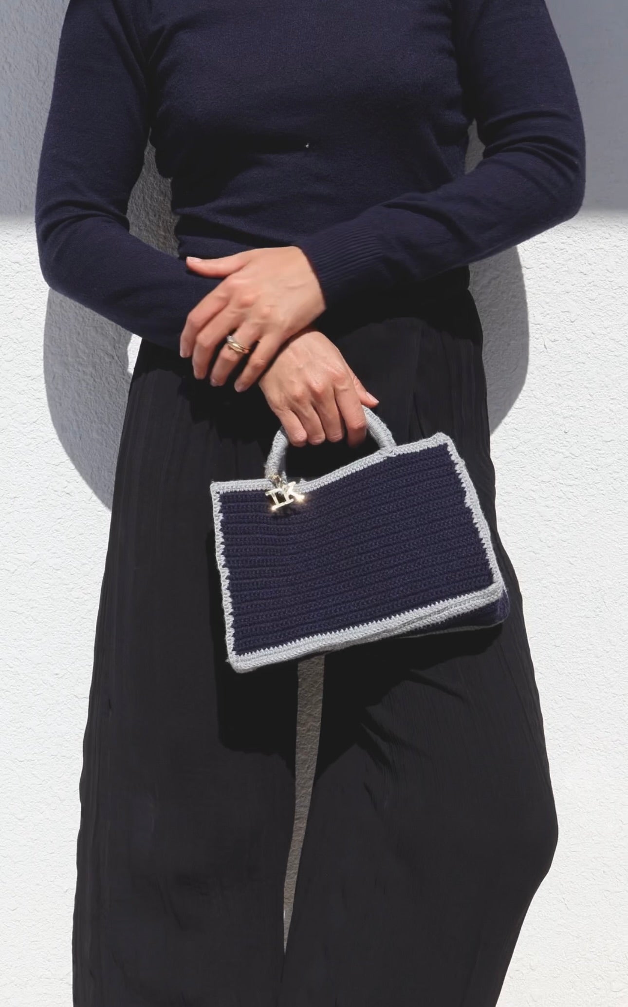 'MALEIWA' azul claro & azul oscuro