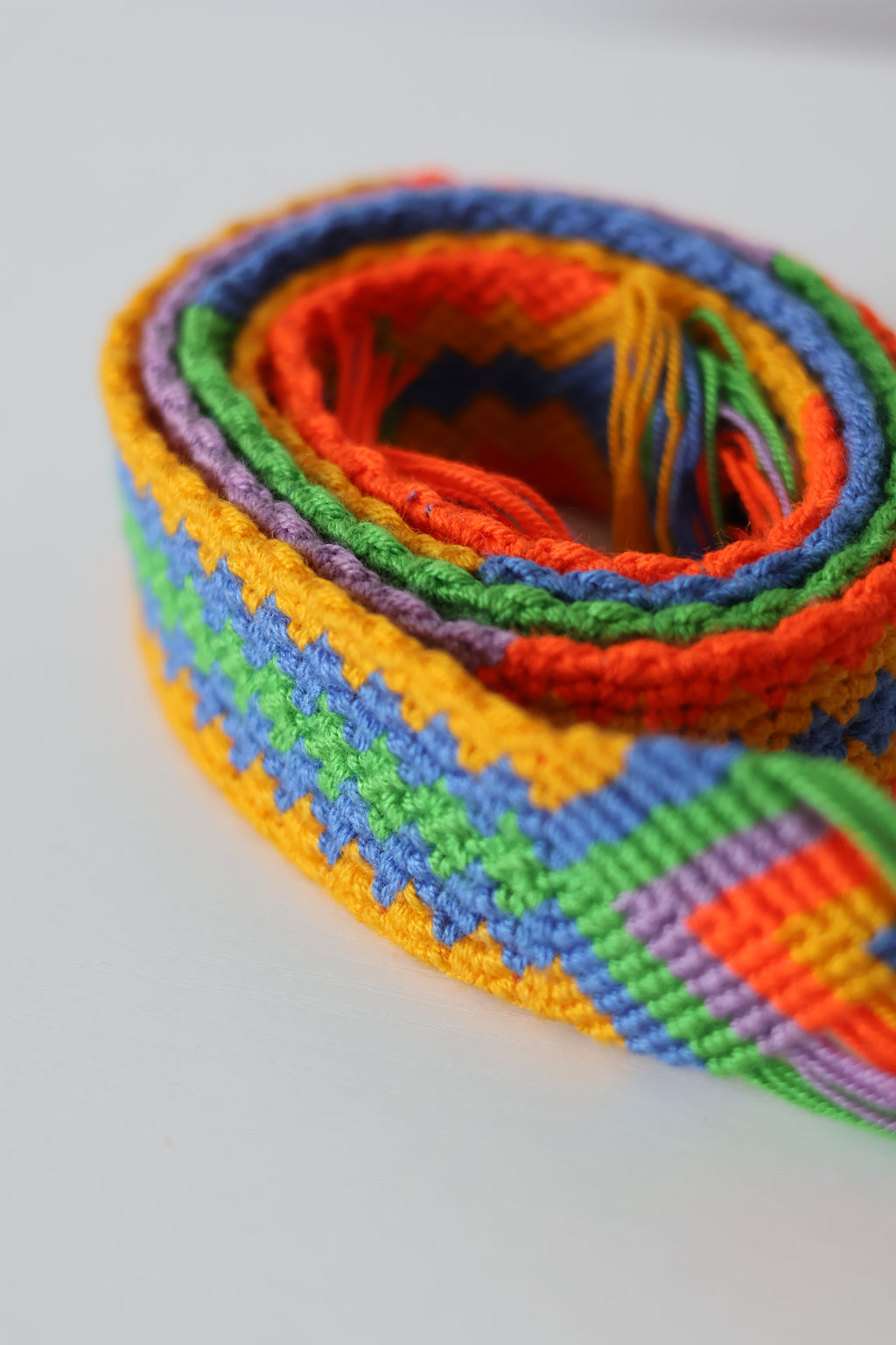 'FAJÓN' wayuu belt, alegría