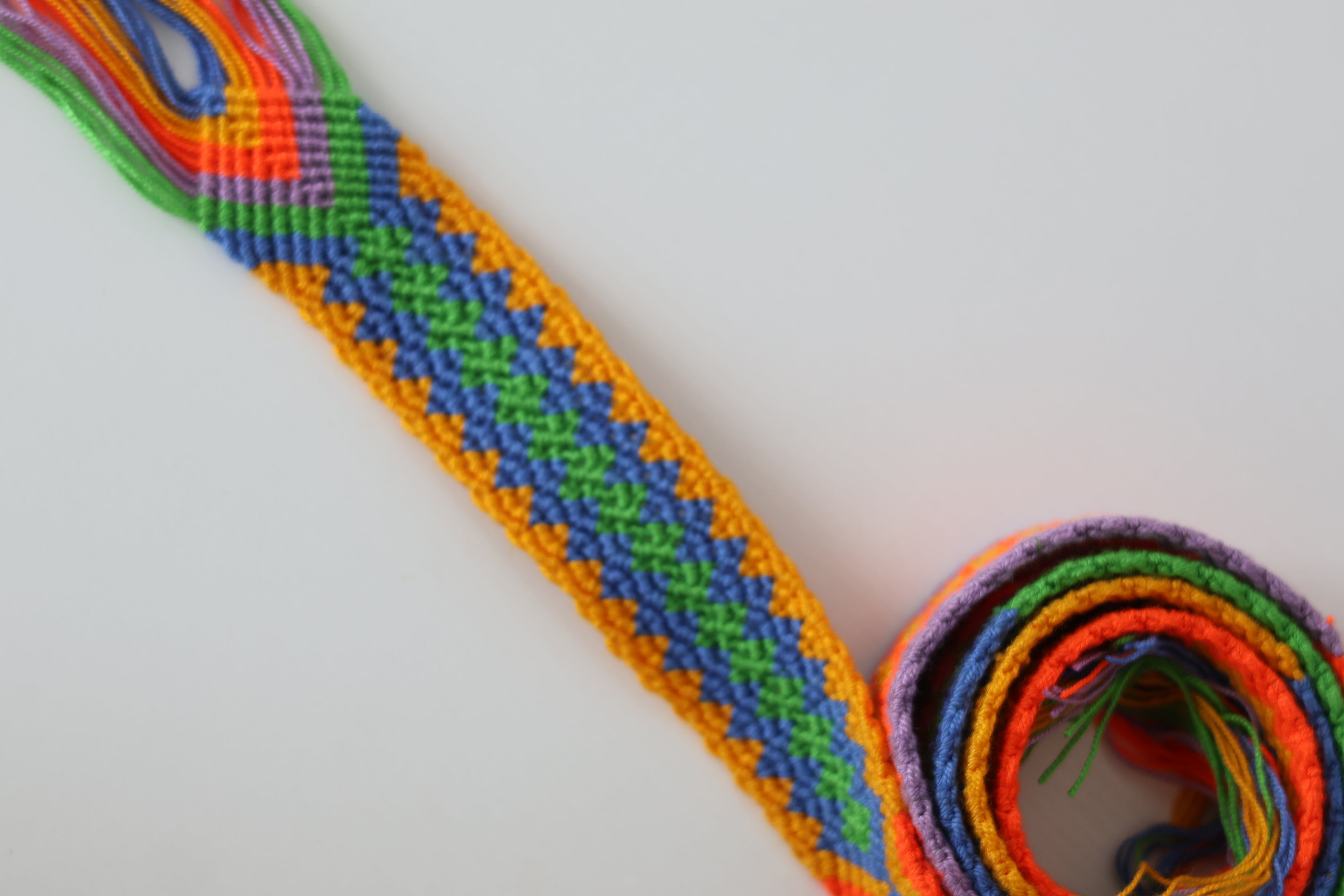 'FAJÓN' wayuu belt, alegría