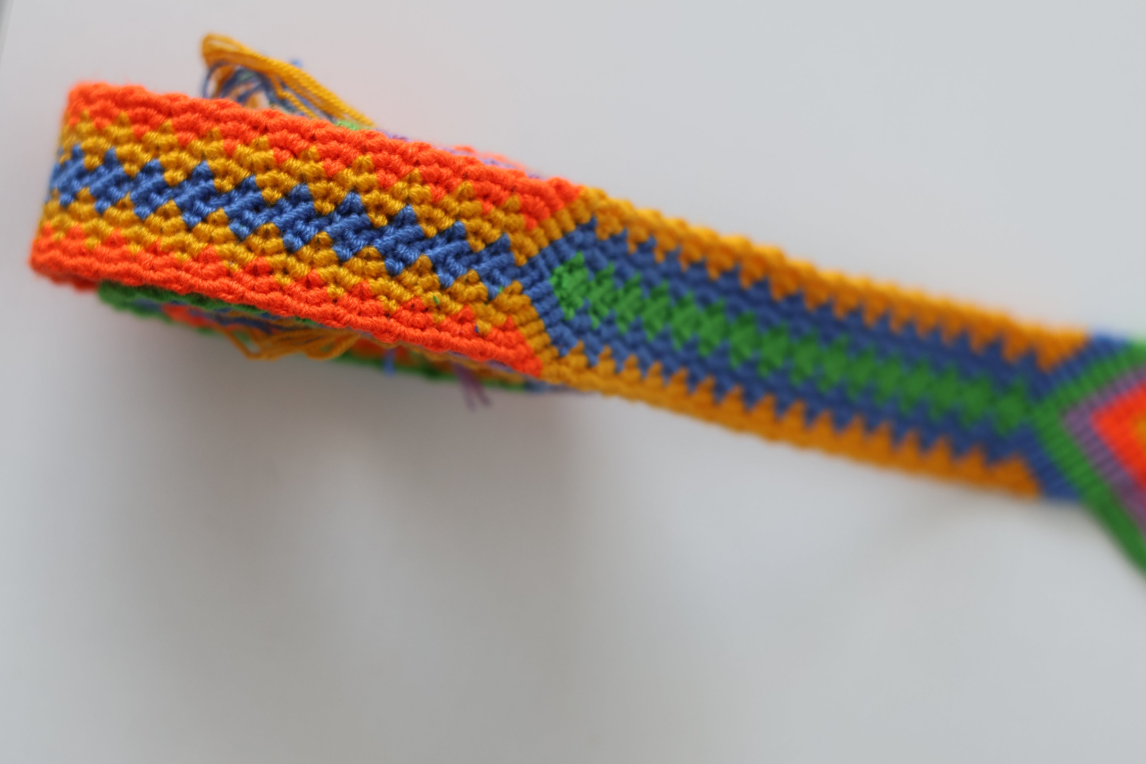 'FAJÓN' wayuu belt, alegría