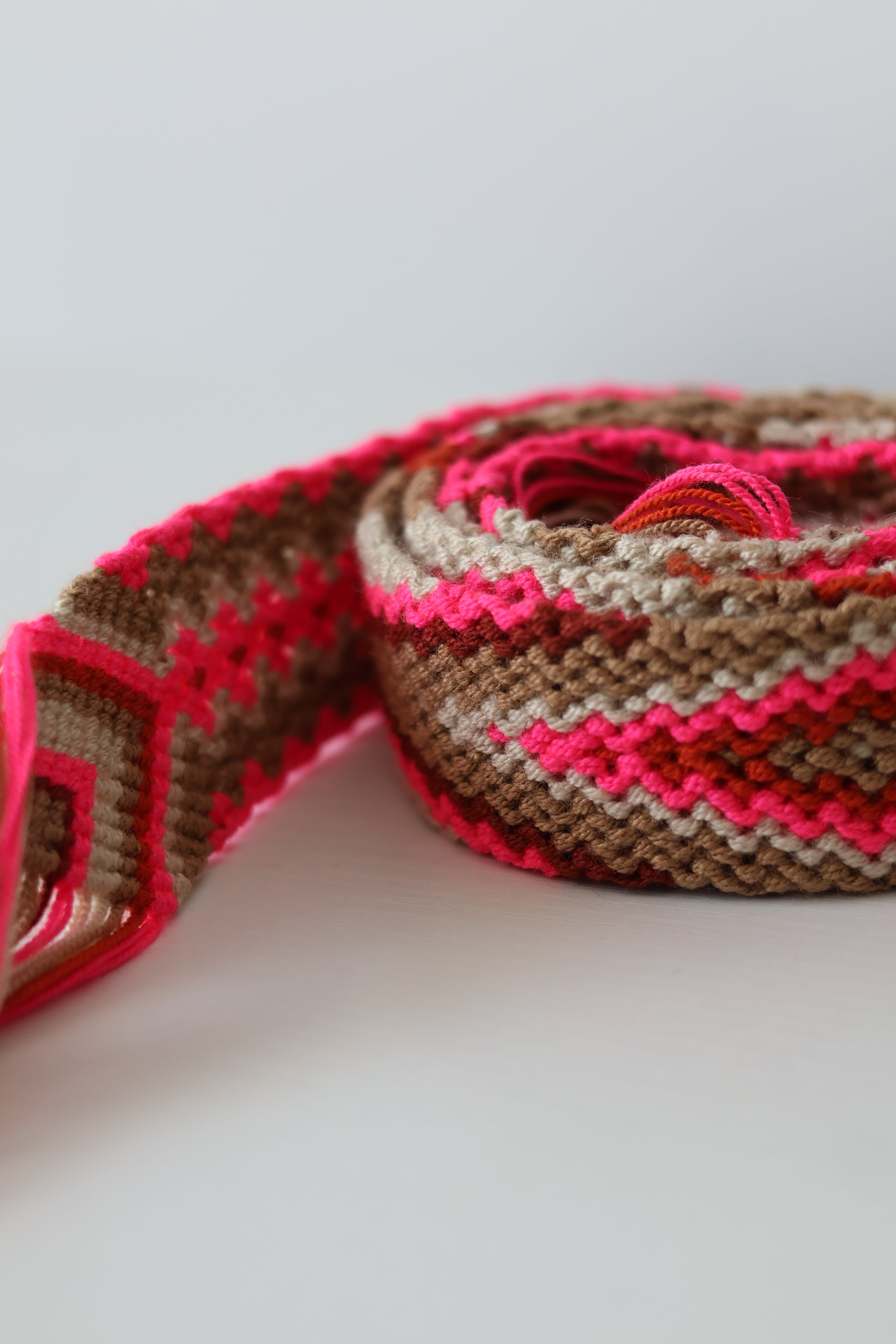 'FAJÓN' wayuu belt, romanticón