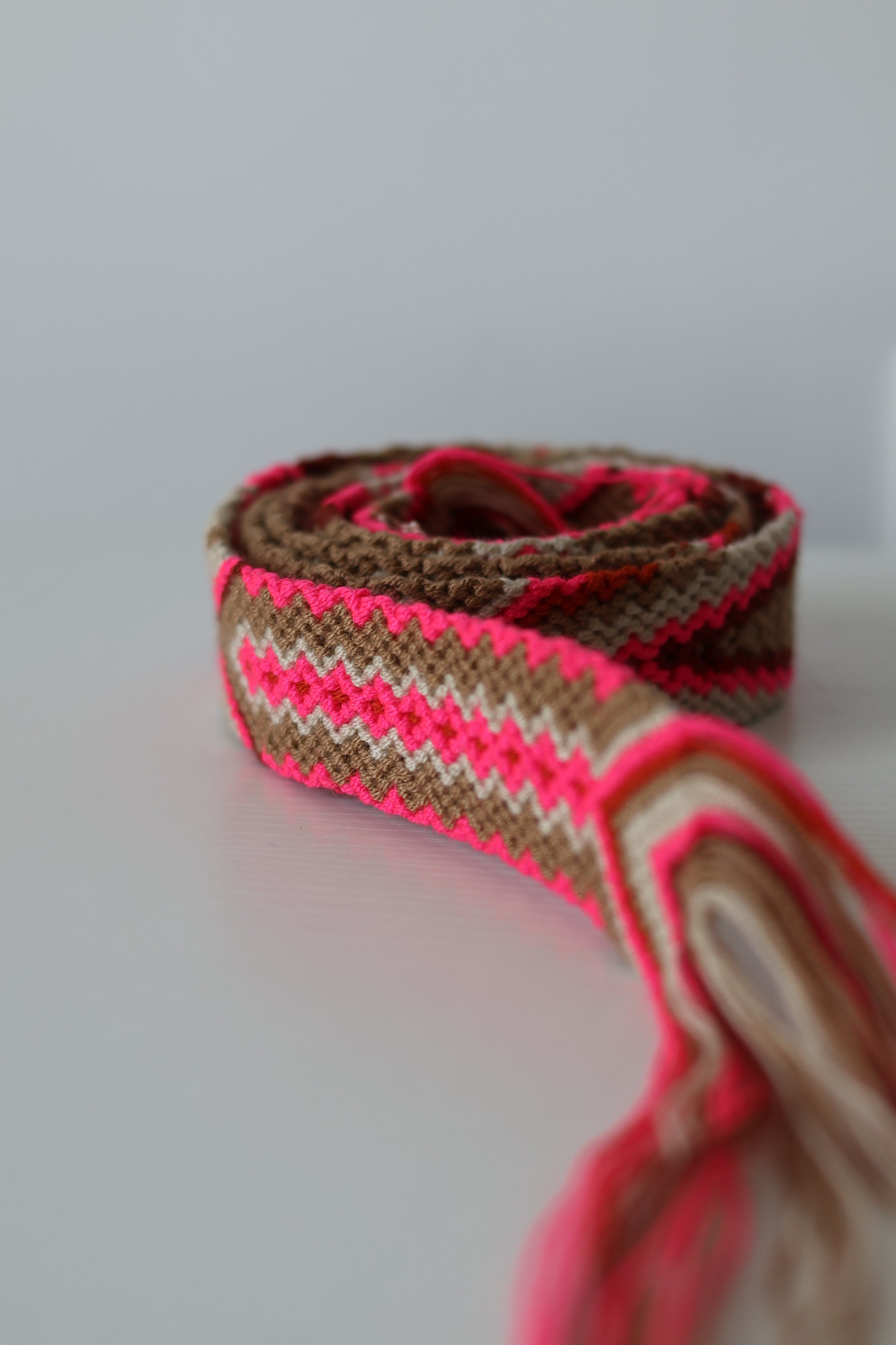 'FAJÓN' wayuu belt, romanticón